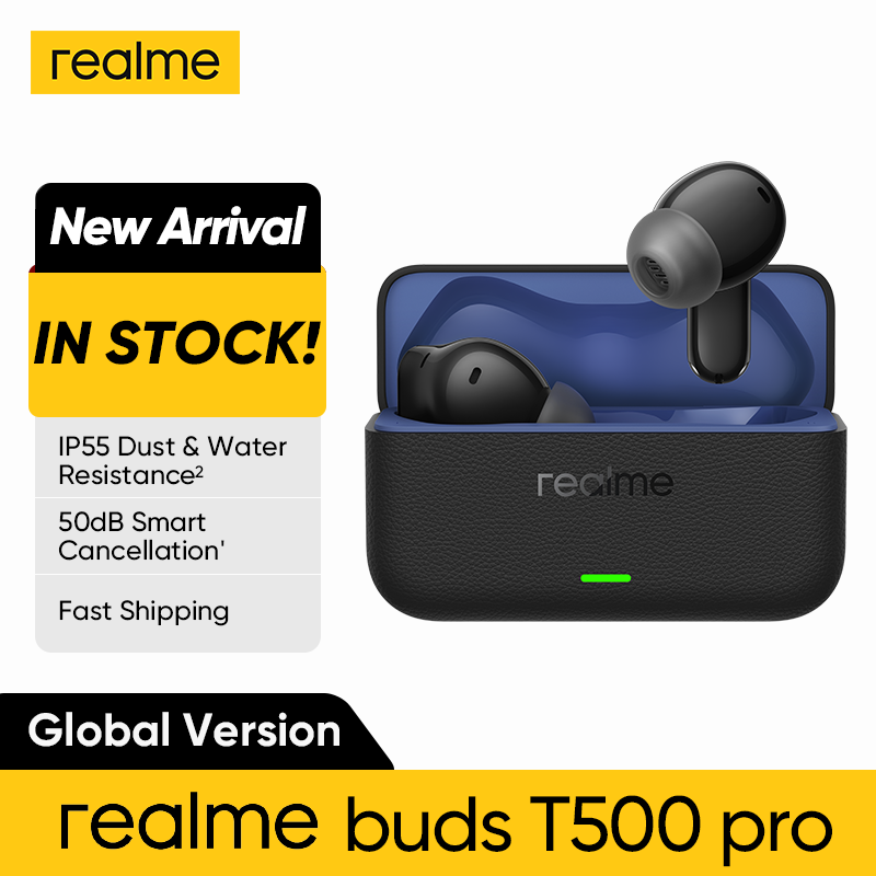 Realme Tablet Accessories - グローバル版 realme buds T500 pro 12.4mm低音ドライバー