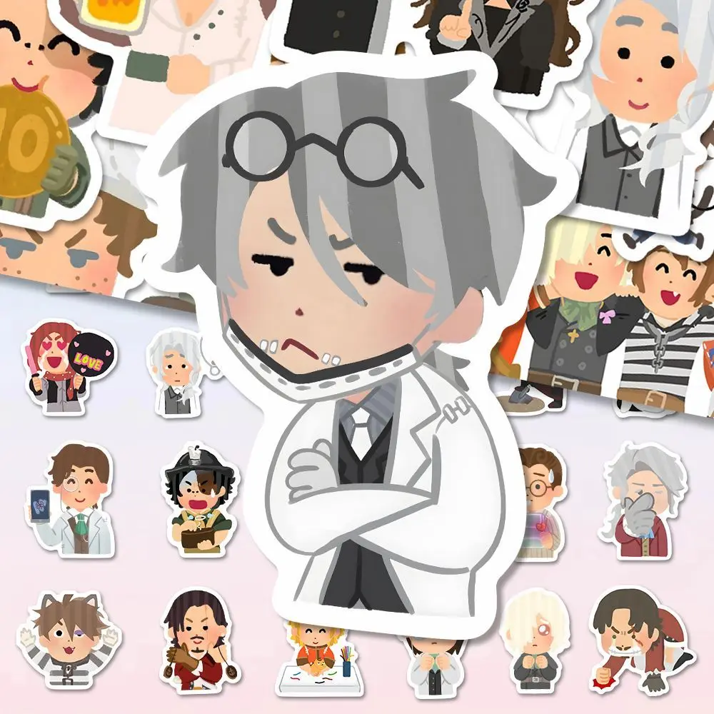 Tablet Accessories For Students - 携帯電話とタブレット用の防水アニメステッカー,防水ステッカー,ID v,alva,lorenz,luca,balsa,aesop,carl,スチューデントカップ