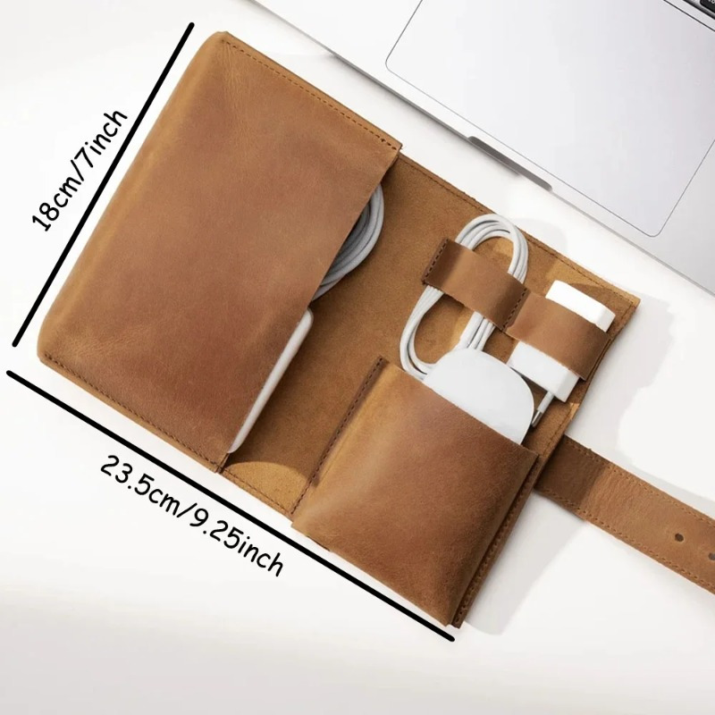 Tablet And Accessories Bag - カスタマイズされたパーソナライズされた携帯電話タブレットデータケーブル収納袋ポータブル旅行キャンプ屋外電源銀行保護カバー