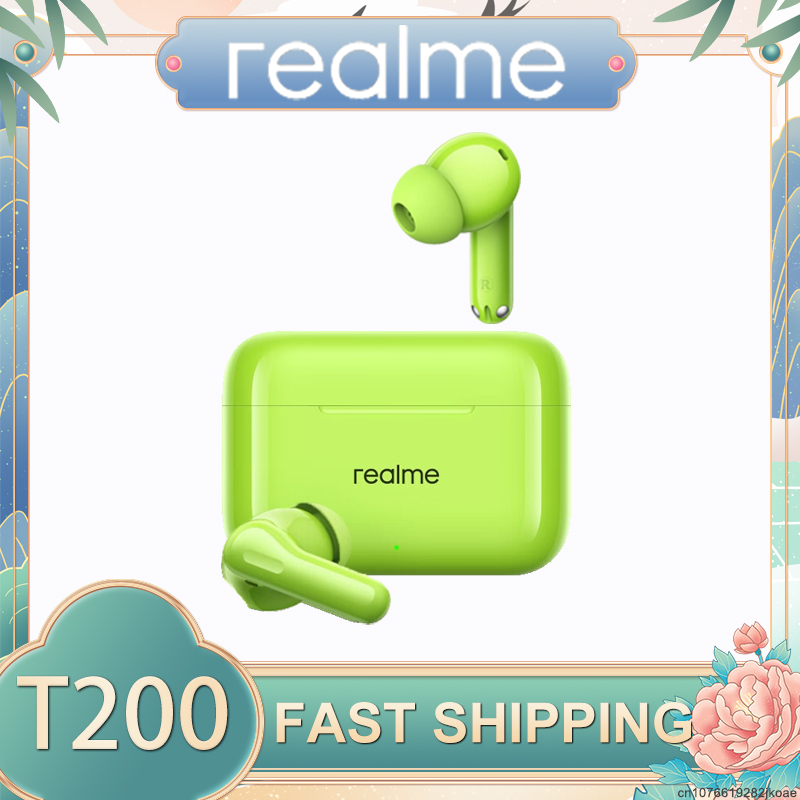 Realme Tablet Accessories - Realme Buds T200 ワイヤレスイヤホン Bluetooth 5.4