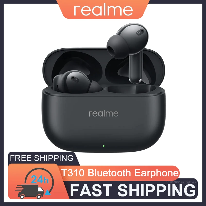 Realme Tablet Accessories - Realme Buds T310 イヤホン 46dB アクティブノイズキャンセリング