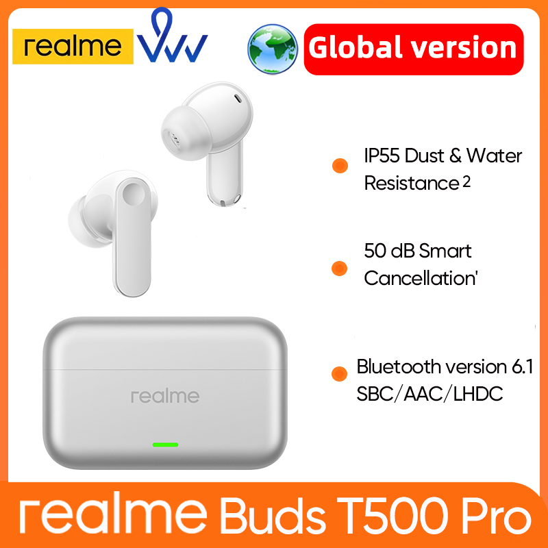 Realme Tablet Accessories - グローバル版 realme buds T500 pro ワイヤレスヘッドホン