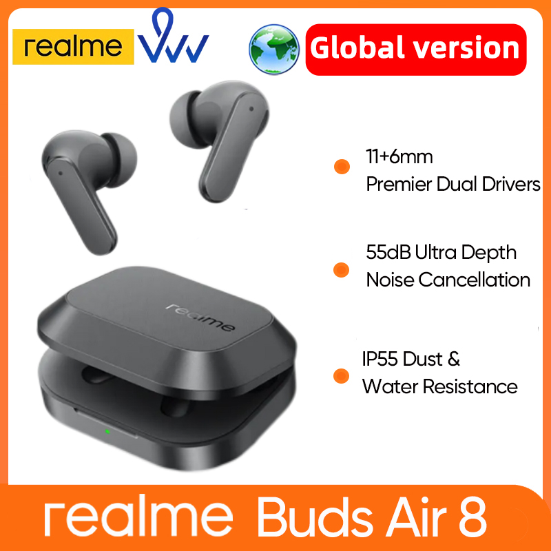Realme Tablet Accessories - realme Buds Air 8 グローバル版 アクティブノイズキャンセリング