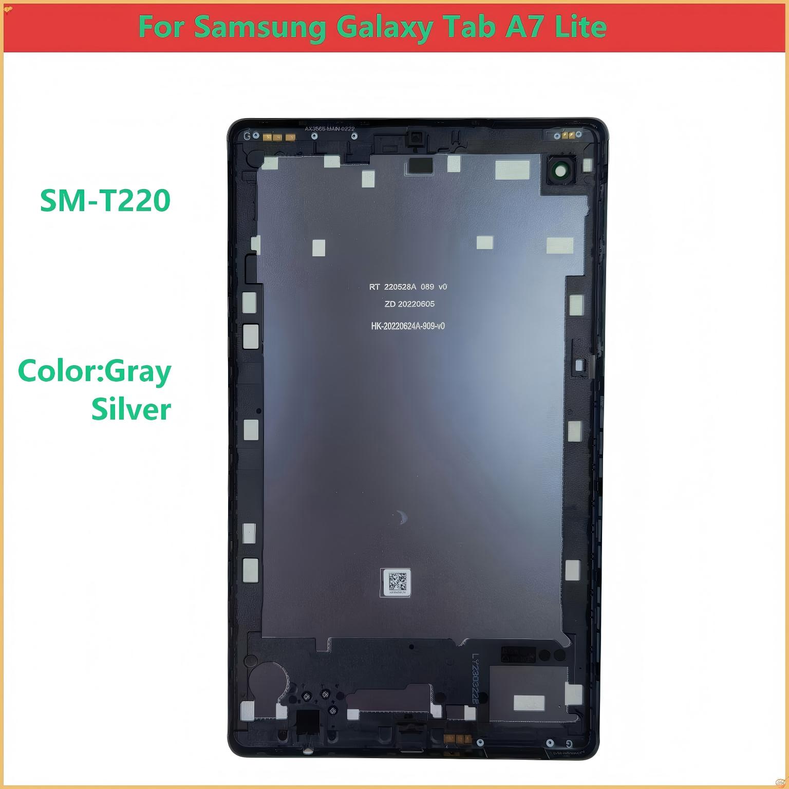 Boox Tablet Accessories - シェルバック サムスンギャラクシータブA7 T220 SM-T220 バッテリーカバー バックケース
