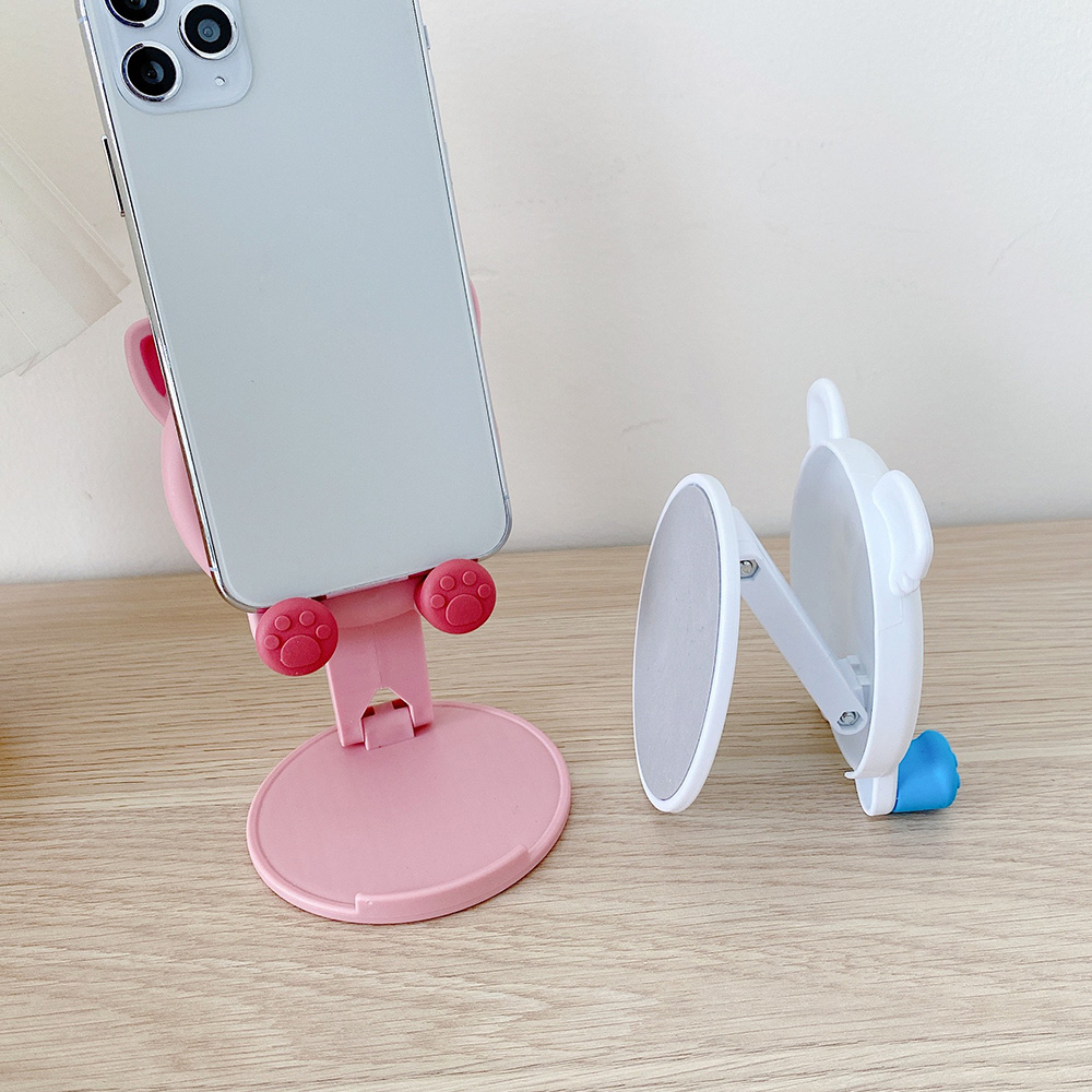 かわいい動物デスクトップ電話スタンド折りたたみ式調節可能なス - Tablet Accessories For Students のレビューと価格