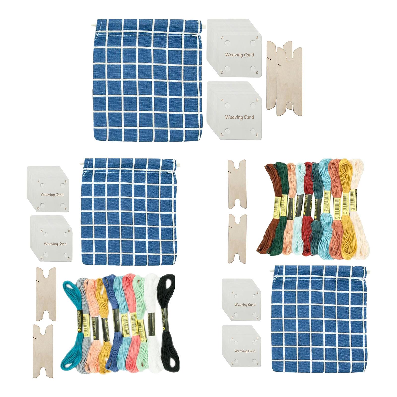 プラスチック製タブレット織りカードセット、織りツールキット、 - Tablet Weaving Accessories のレビューと価格