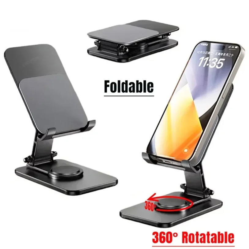 ユニバーサルメタル360 °   回転可能な電話タブレットス - Tablet Phone Accessories のレビューと価格