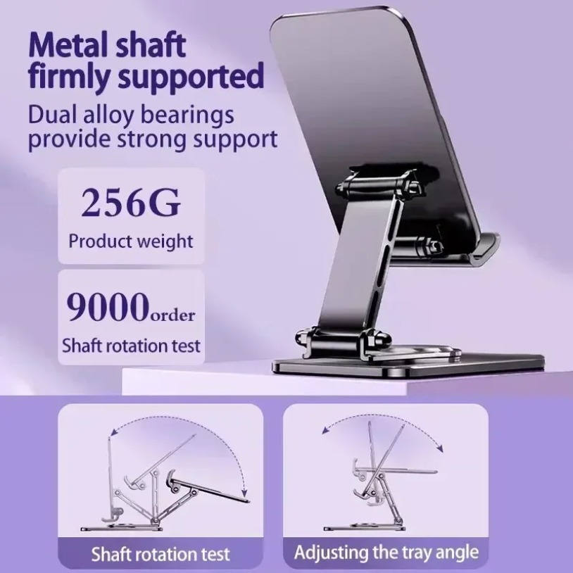 ユニバーサルメタル360 °   回転可能な電話タブレットス - Tablet Phone Accessories のレビューと価格