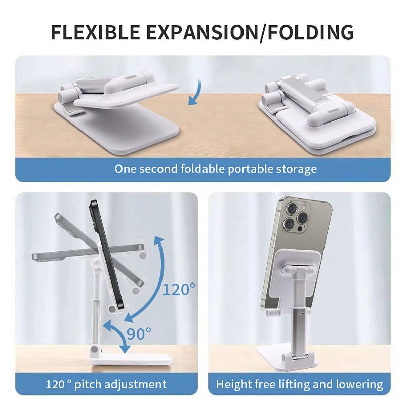 デスクトップフォンホルダー スタンド タブレット レイジーマ - Tablet Phone Accessories のレビューと価格