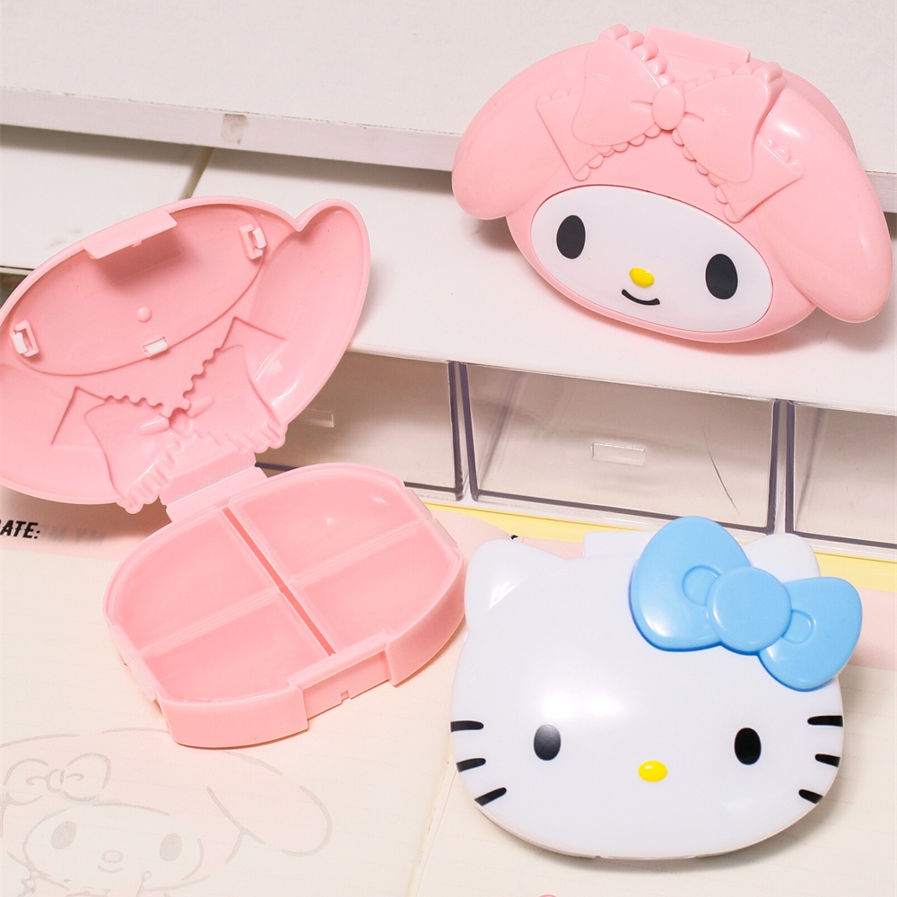 本物のサンリオ ハローキティ マイメロディ 4 グリッド ポ - Boox Tablet Accessories のレビューと価格