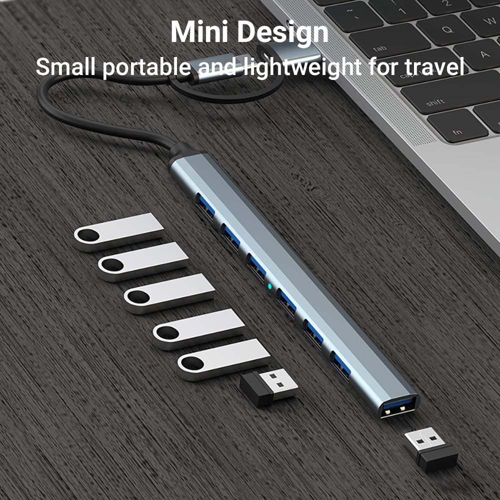 7-in-1 デュアルヘッド USB-C&USB ドッキング - Tablet Accessories For Students のレビューと価格