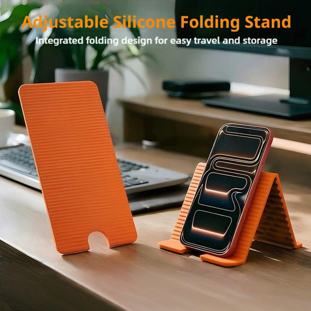 柔軟な折りたたみ式シリコン製電話ホルダー iPhone、iP - Tablet Phone Accessories のレビューと価格