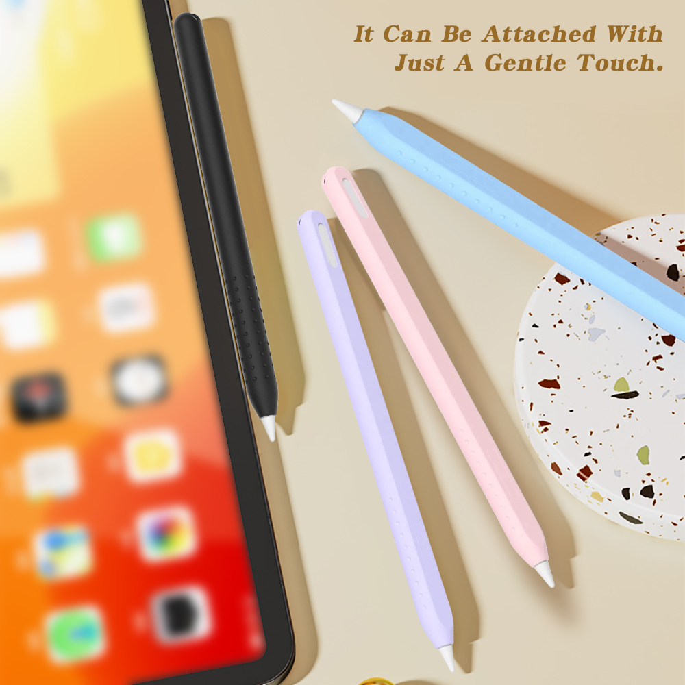 Apple Pencil 2 & Pro用シリコンケース 滑 - Tablet Accessories For Students のレビューと価格
