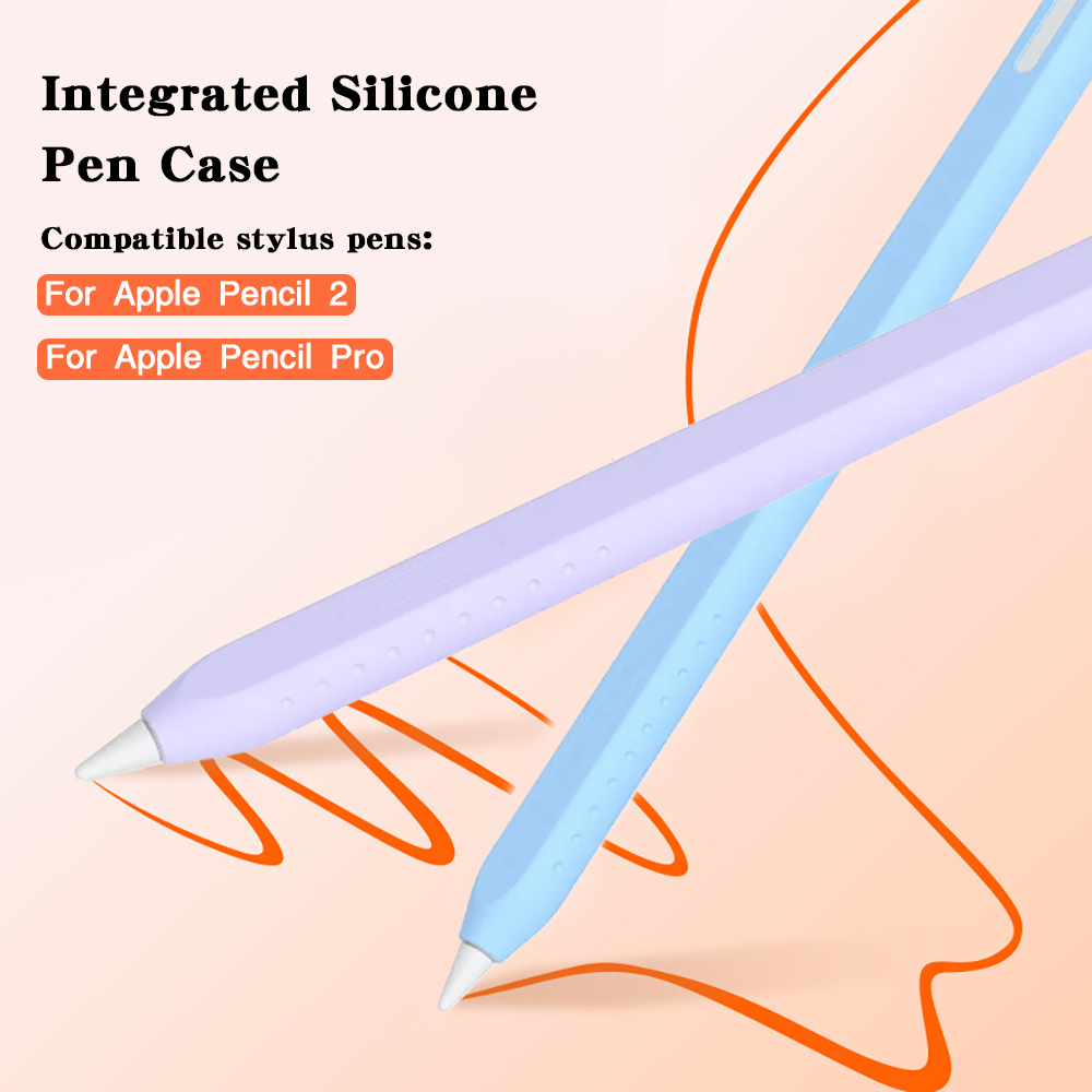 Apple Pencil 2 & Pro用シリコンケース 滑 - Tablet Accessories For Students のレビューと価格