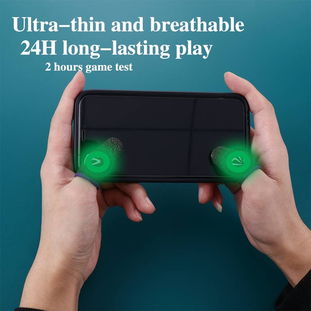 ゲームフィンガーチップグローブ,耐汗性,携帯電話ホルダー付き - Graphic Tablet Accessories のレビューと価格