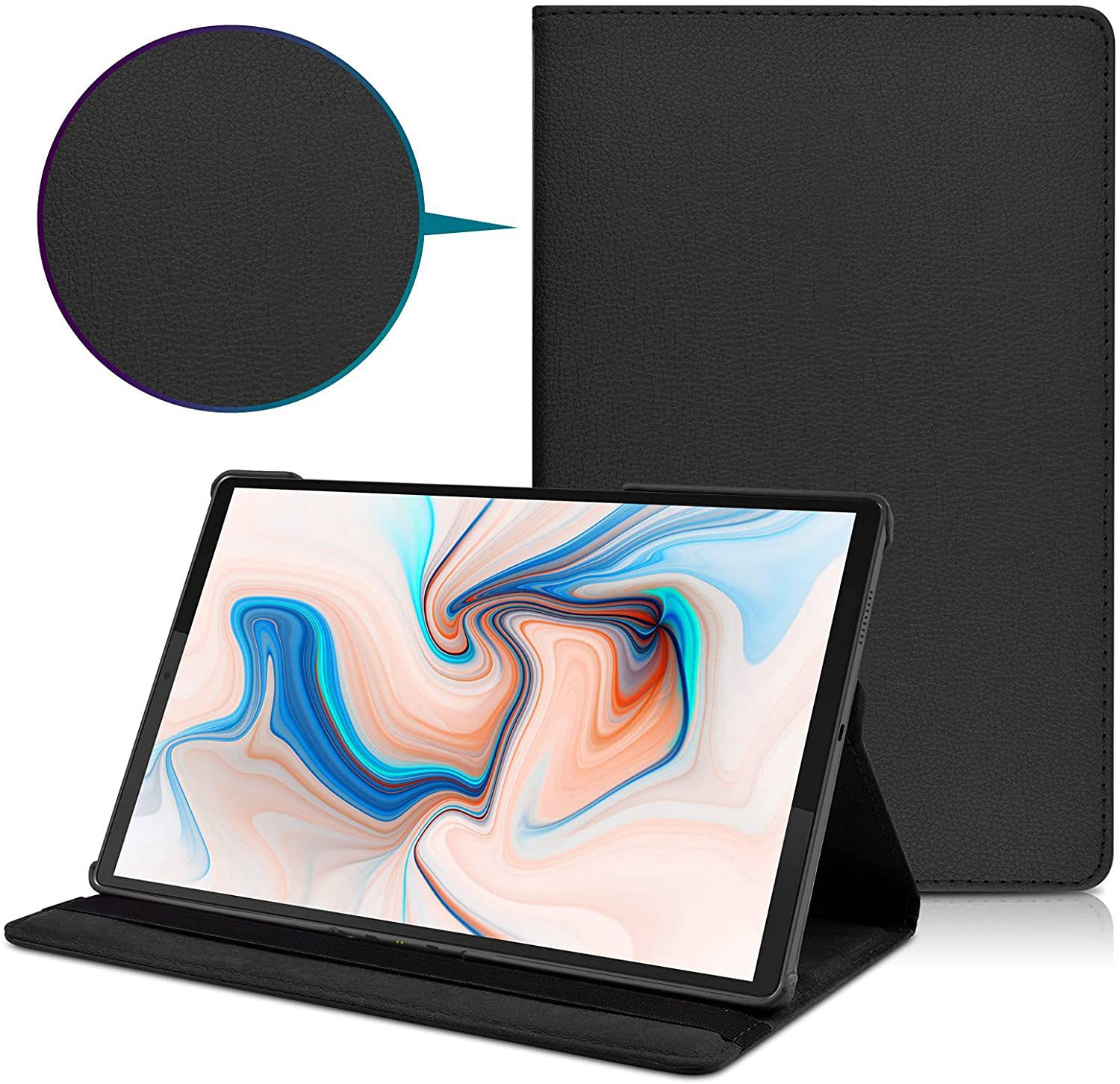 Realme用ホルダー付きレザーケース,2021インチ,Bl - Realme Tablet Accessories のレビューと価格