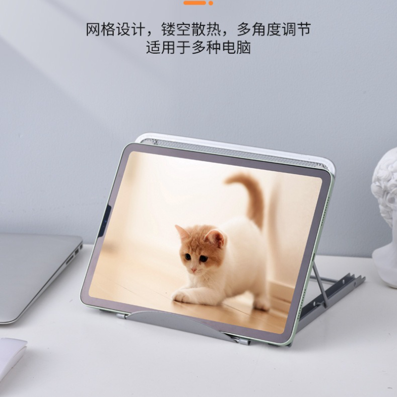 新しいタブレットスタンド デスクトップ電話スタンド 折りたた - Tablet Accessories For Students のレビューと価格