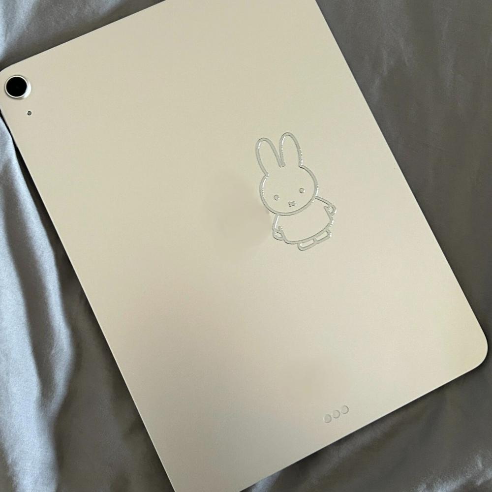 ミッフィーウサギメタルステッカー高級感学生タブレットiPad - Tablet Accessories For Students のレビューと価格