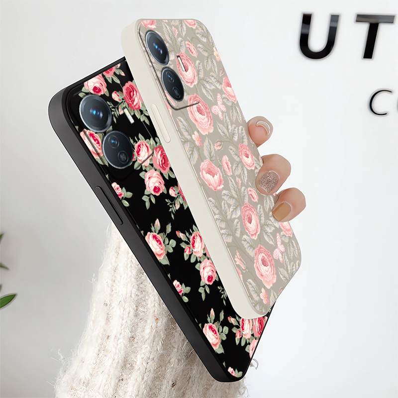 小さな花柄プリント電話ケース Vivo Y53S Y52 Y - Vivo Y28 のレビューと価格